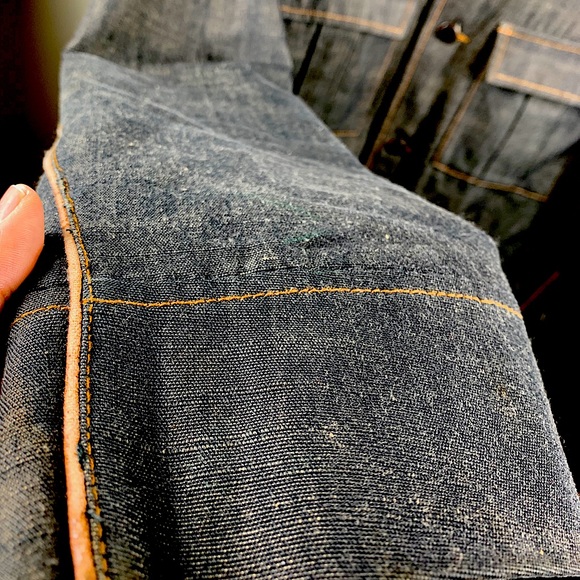 Light Fade Denim Classic/ Formal Jacket - Picture 7 of 14